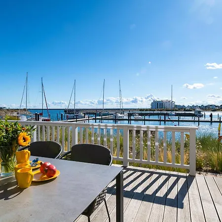 펜션 Hafenglueck- Sauna, Steg, 2 Baeder, Kamin, Terrasse