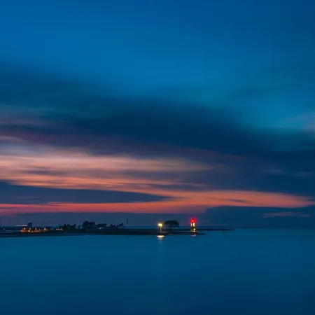 Hafenglueck- Sauna, Steg, 2 Baeder, Kamin, Terrasse 펜션 올페니츠