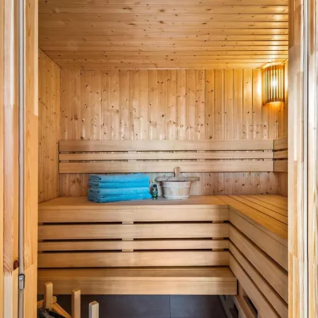 펜션 Hafenglueck- Sauna, Steg, 2 Baeder, Kamin, Terrasse *
